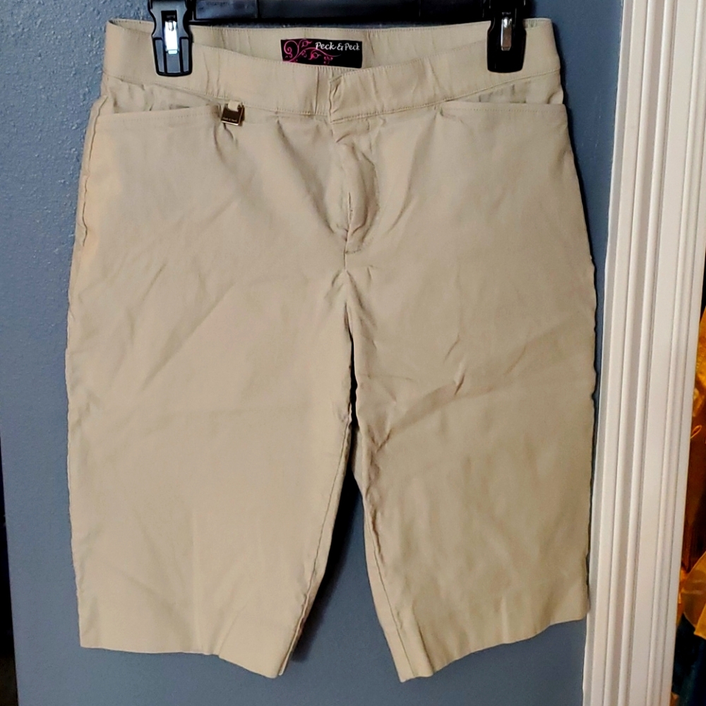 Khaki Bermuda Shorts